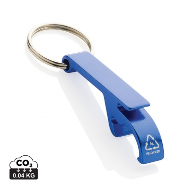 Logotrade business gifts photo of: RCS recycled aluminum bottle and can opener