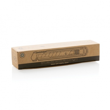 Logotrade business gifts photo of: Refillable RCS recycled plastic snap-off knife
