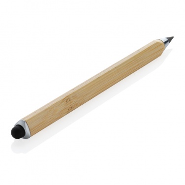 Logo trade promotional products image of: Eon bamboo infinity multitasking pen