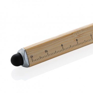 Logotrade promotional gift picture of: Eon bamboo infinity multitasking pen