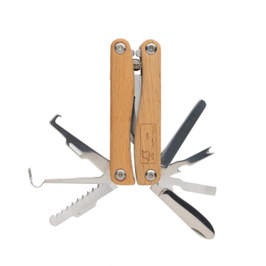Logo trade advertising product photo of: Wooden garden multi-tool