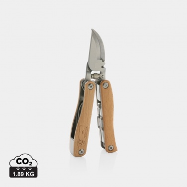 Logotrade promotional item image of: Wooden garden multi-tool