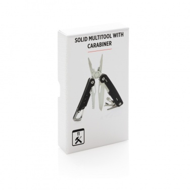 Logotrade promotional gift image of: Solid multitool with carabiner