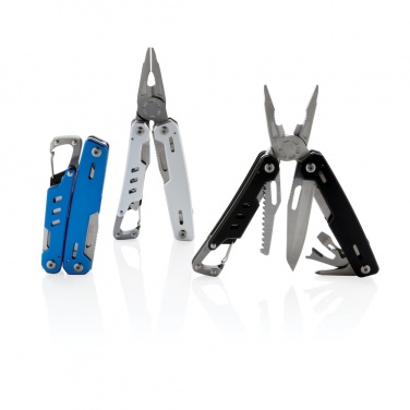 Logo trade promotional items picture of: Solid multitool with carabiner
