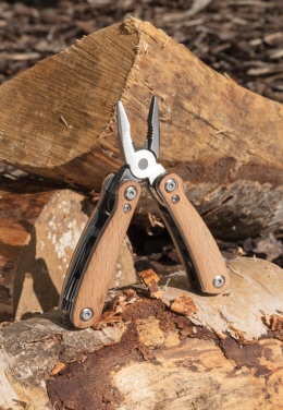 Logo trade corporate gifts picture of: Wood multitool mini