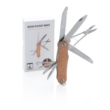 Logotrade corporate gift picture of: Wood pocket knife