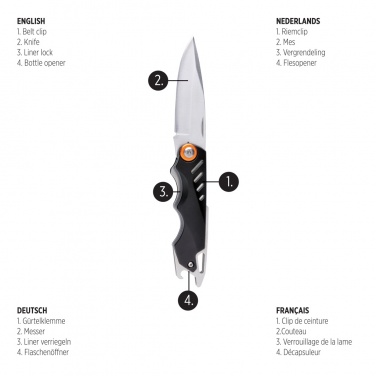 Logo trade promotional products picture of: Excalibur knife