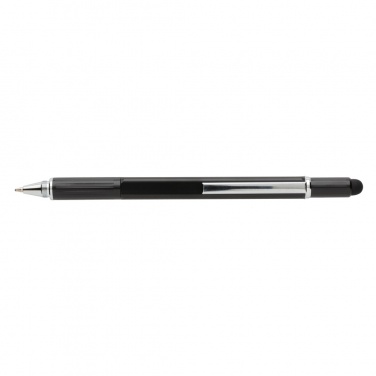 Logo trade promotional gift photo of: 5-in-1 aluminium toolpen
