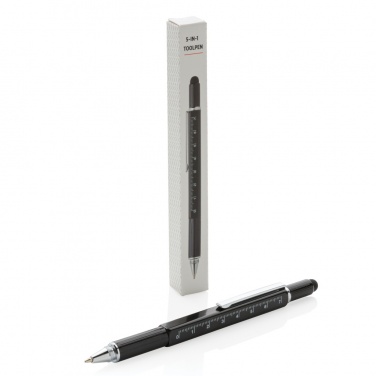 Logo trade promotional item photo of: 5-in-1 aluminium toolpen