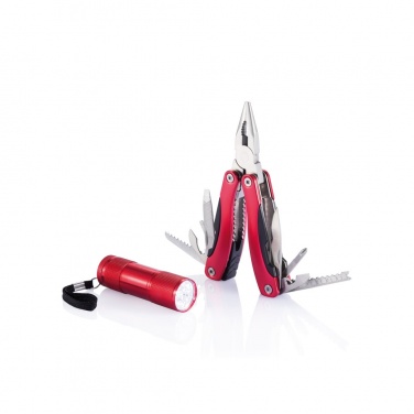 Logo trade promotional products image of: Multitool and torch set