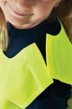 Logotrade promotional giveaway image of: GRS recycled PET high-visibility safety vest 3-6 years