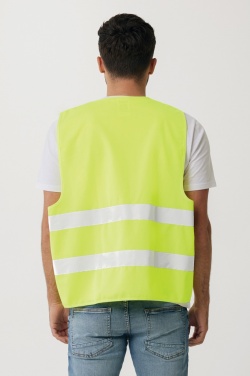 Logo trade advertising product photo of: GRS recycled PET high-visibility safety vest