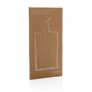 Logotrade promotional product picture of: Ukiyo bamboo rectangle serving board