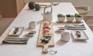 Logotrade promotional giveaways photo of: Ukiyo Aware™ 180gr rcotton table cloth 250x140cm