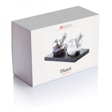 Logo trade promotional products image of: Planet pepper & salt set