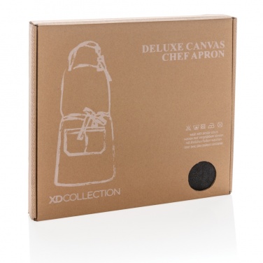 Logotrade corporate gift image of: Deluxe canvas chef apron
