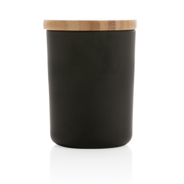 Logotrade promotional product image of: Ukiyo deluxe scented candle with bamboo lid