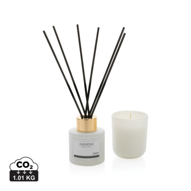 Logo trade corporate gifts picture of: Ukiyo candle and fragrance sticks gift set