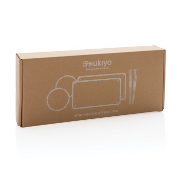 Logo trade promotional merchandise image of: Ukiyo sushi dinner set for two