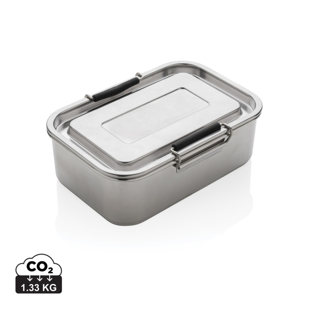 Logotrade promotional giveaway picture of: RCS Recycled stainless steel leakproof lunch box