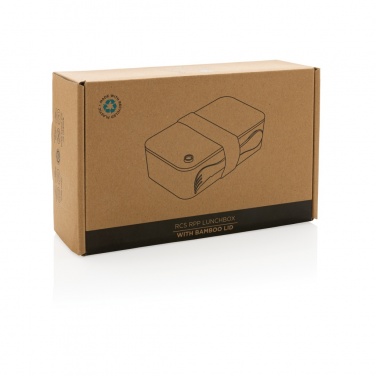 Logotrade promotional products photo of: RCS RPP lunchbox with bamboo lid
