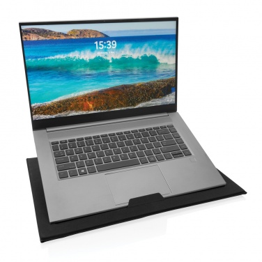Logotrade corporate gift image of: Impact AWARE RPET Foldable desk organizer with laptop stand