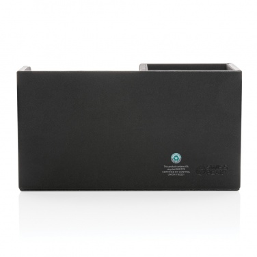 Logo trade advertising products image of: Swiss Peak RCS recycled PU Desk organiser