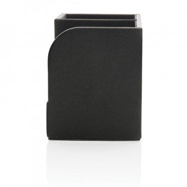 Logo trade corporate gifts image of: Swiss Peak RCS recycled PU Desk organiser
