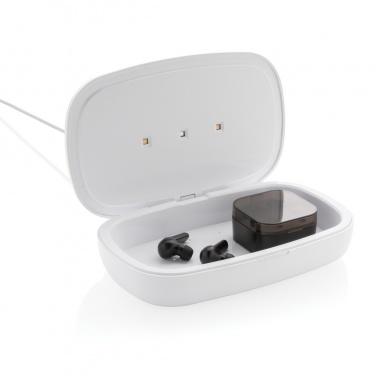 Logotrade promotional products photo of: UV-C steriliser box with 5W wireless charger