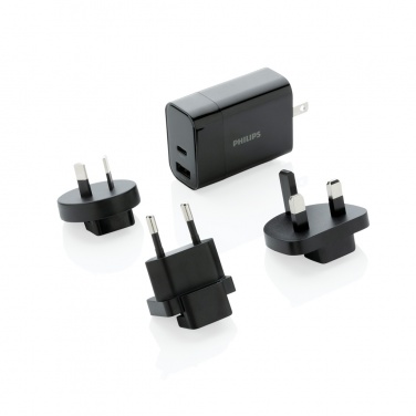 Logo trade advertising products image of: Philips ultra fast PD travel charger