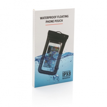 Logo trade business gifts image of: IPX8 Waterproof Floating Phone Pouch