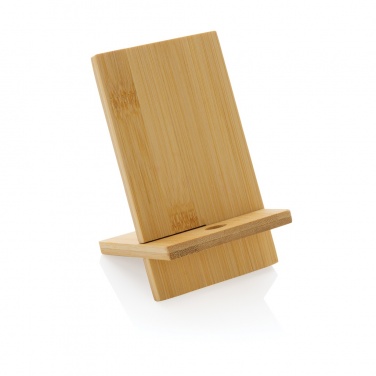 Logotrade promotional product image of: Bamboo phone stand in kraft box
