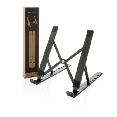 Logotrade promotional gift image of: Terra RCS recycled aluminium universal laptop/tablet stand