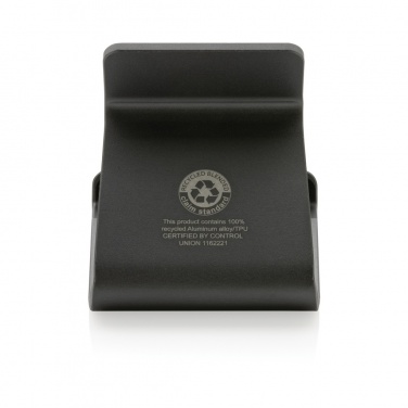 Logotrade promotional item picture of: Terra RCS recycled aluminium tablet & phone stand