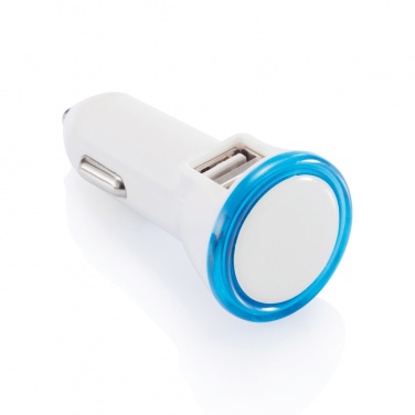 Logotrade promotional merchandise photo of: Powerful dual port car charger