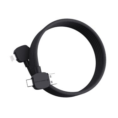 Logo trade advertising product photo of: Urban Vitamin Stockton 65W RCS RTPE/RPET magnetic cable