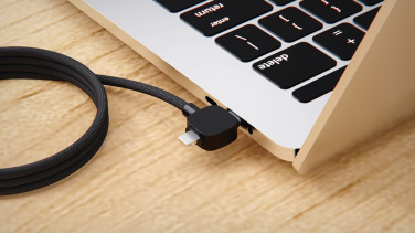 Logotrade advertising product image of: Urban Vitamin Stockton 65W RCS RTPE/RPET magnetic cable