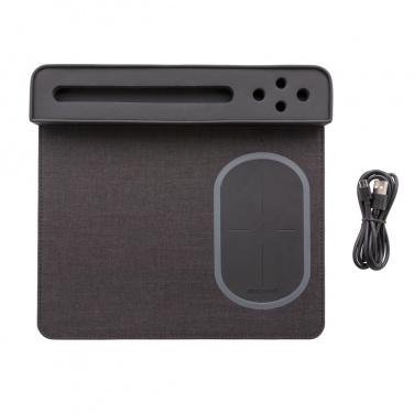 Logo trade promotional products picture of: Air mousepad with 5W wireless charging and USB