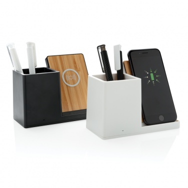 Logotrade promotional product image of: Ontario RCS recycled plastic 10W wireless charger