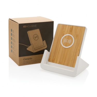 Logo trade promotional gifts image of: Ontario  RCS recycled plastic 10W stand