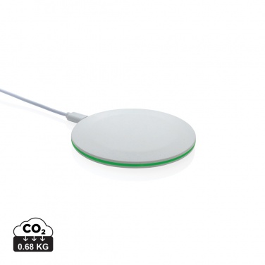 Logotrade promotional giveaways photo of: RCS recycled plastic 15W Wireless fast charger