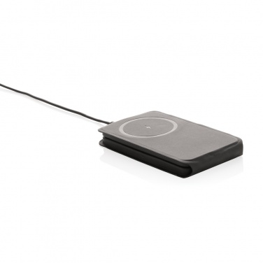 Logotrade promotional giveaway image of: Swiss Peak RCS rPU 15W  3-in-1 magnetic wireless charger