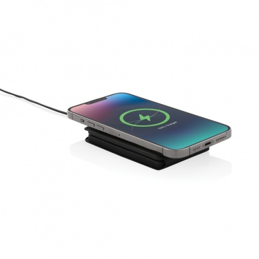 Logo trade promotional gifts picture of: Swiss Peak RCS rPU 15W  3-in-1 magnetic wireless charger