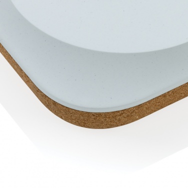 Logotrade promotional merchandise picture of: Oregon RCS recycled plastic and cork 10W wireless