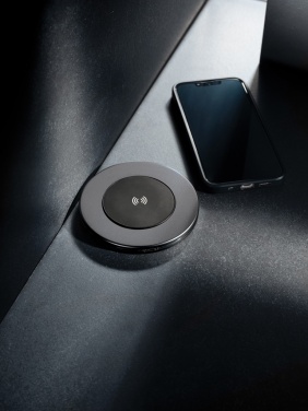 Logotrade promotional merchandise picture of: Terra RCS recycled aluminium 10W wireless charger