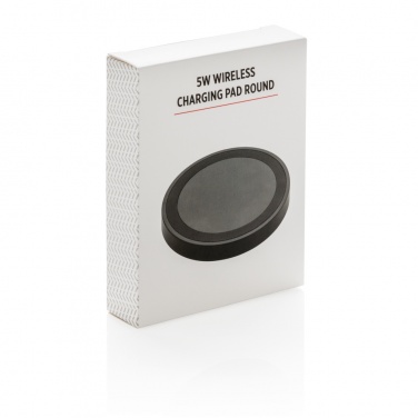Logotrade promotional product image of: 5W wireless charging pad round