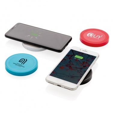 Logotrade promotional merchandise image of: 5W wireless charging pad round