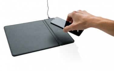 Logotrade advertising product image of: Mousepad with 5W wireless charging