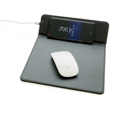 Logotrade advertising product image of: Mousepad with 5W wireless charging