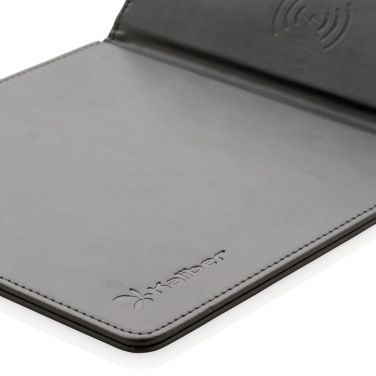 Logo trade advertising products image of: Mousepad with 5W wireless charging